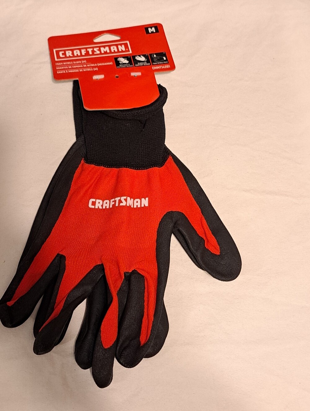Men's Craftsman Gloves Size Medium New